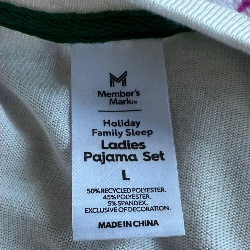 Merry & Bright pajama top
